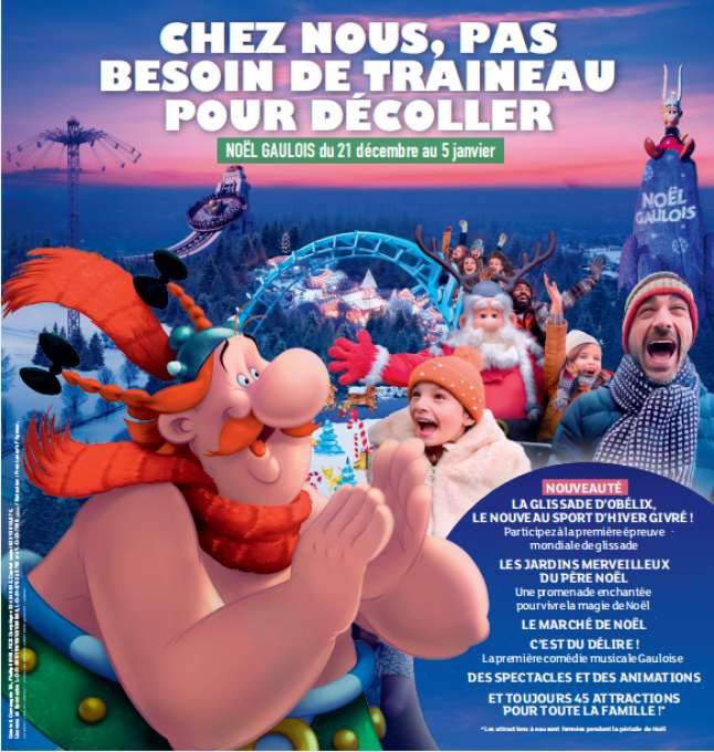 PARC ASTERIX  2024 - OFFRE BILLET PERIODE 